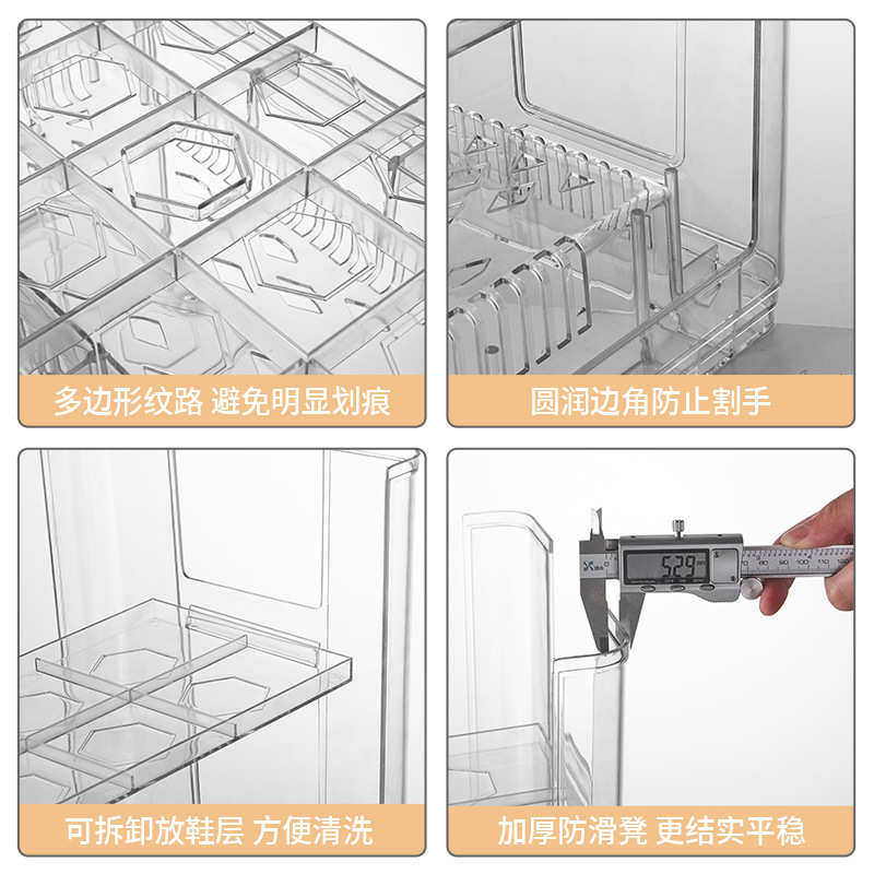 透明凳凳子成人换鞋入门家用置凳小孩门口浴室收纳收纳物多功能凳