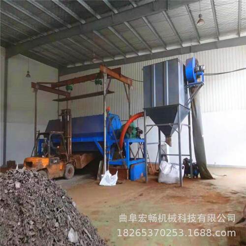 200L六角滚筒抛光机烧火铁去光WQD饰机不锈钢去油污干锈机厂家磨1