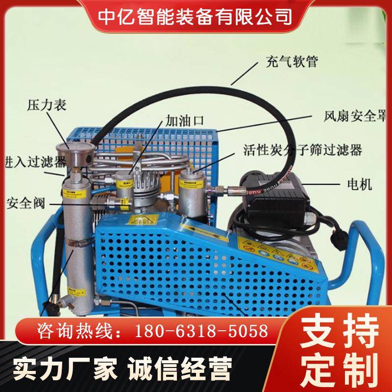 厂家经营充气机 资质齐全充气机 WG32-100空气呼吸器充气机