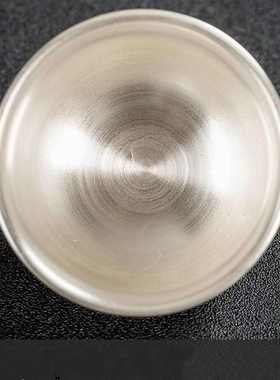 包银茶杯手工浮雕鎏银杯家用礼品茗杯功夫单杯防烫养生茶器银茶盏