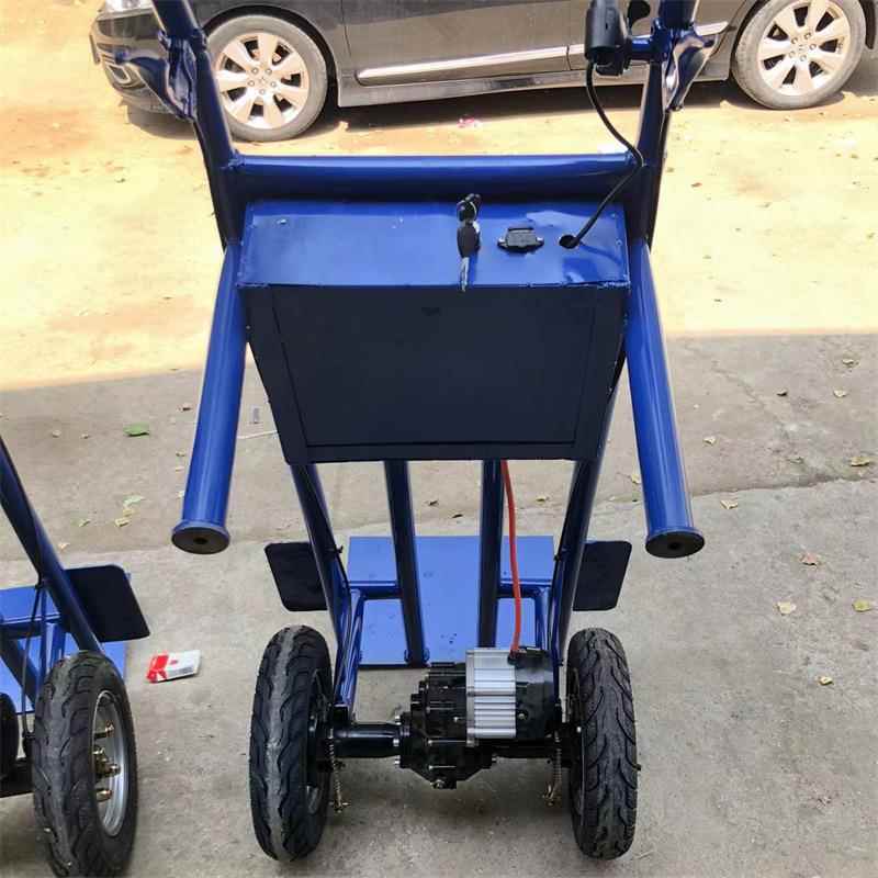 电动搬运手推车家用小型电动鸡公车果园搬运拉货运输四轮小推车