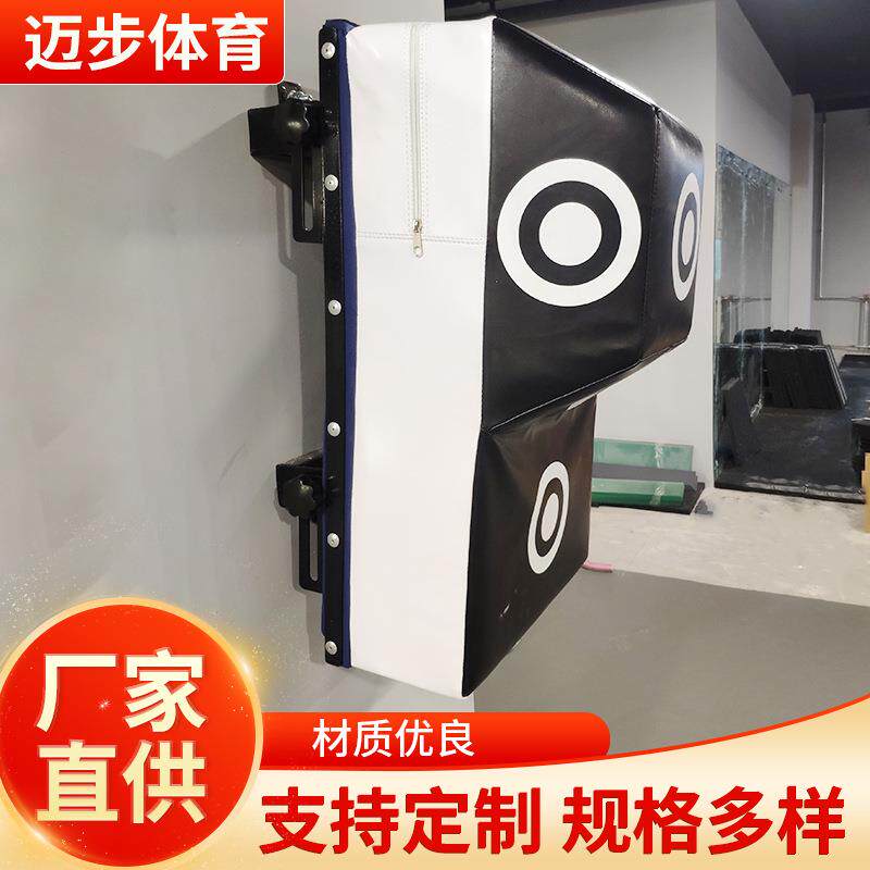 2022新品拳击踢靶厂家直供高回弹弧形墙靶武术跆拳道pu手脚靶墙靶