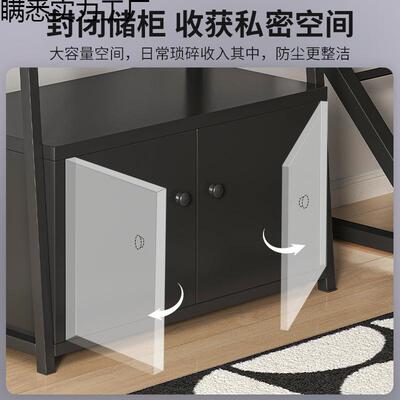 柜子收纳柜储物房间置物架落多层书架家货柜柜用G15BC-C1客地厅书