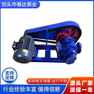 定制 罗茨泵大流量粘度液体转子泵 润滑油脂保温稠油泵LC罗茨泵