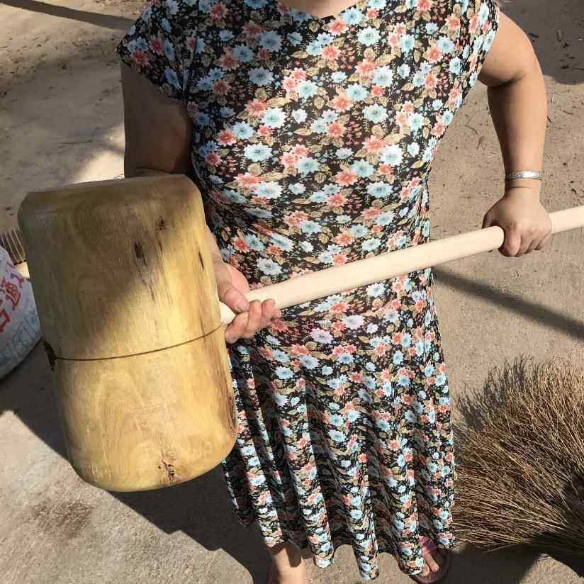 鹏音伴木榔头木工锤木头锤子大木锤黄檀木实木敲砸冰锤木槌工具钣金锤摆件饰品