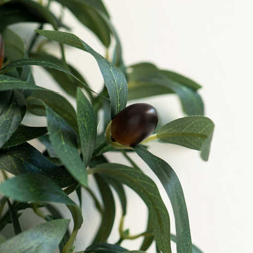 春夏季仿真橄榄果绿植藤条花环装饰橱窗门挂摄影布景道具批发