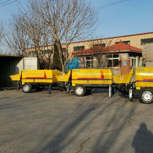 40型混凝土输送泵细石输送泵二次构造泵移动浇筑泵