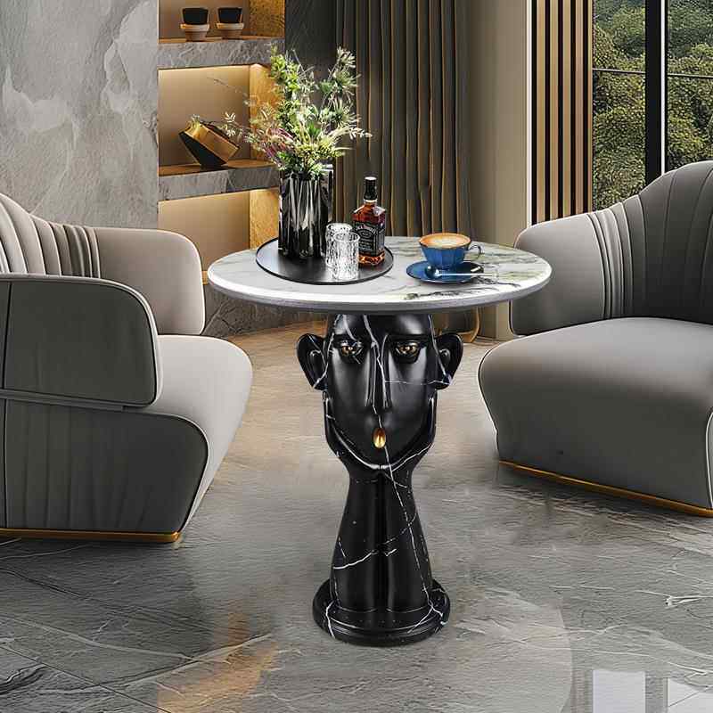 桌客厅沙发边柜侧柜茶几阳创台置物架简约意圆子床轻奢小边-黑色