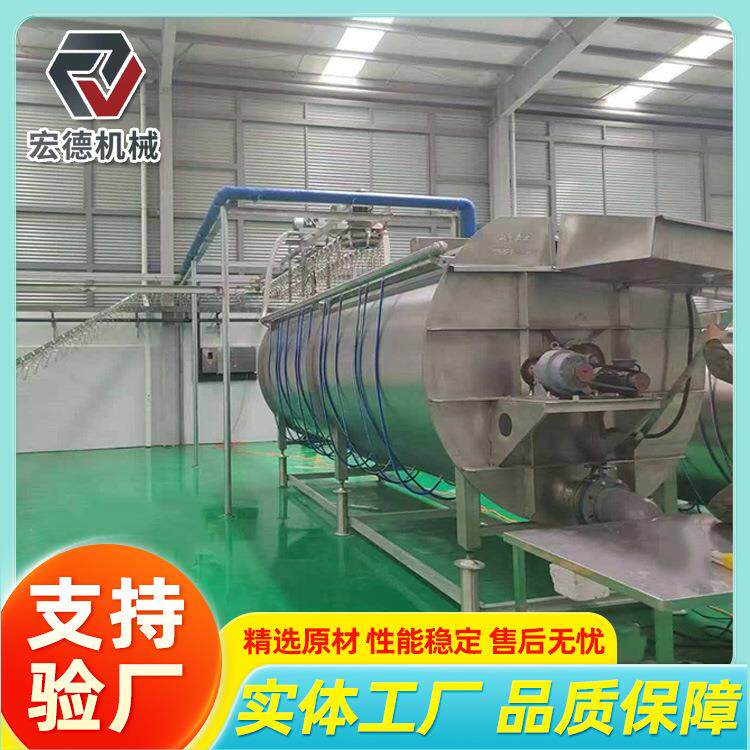 集成式鸡屠宰生产线肉鸡宰杀线全自动家禽屠宰设备鸡鸭宰杀脱毛线