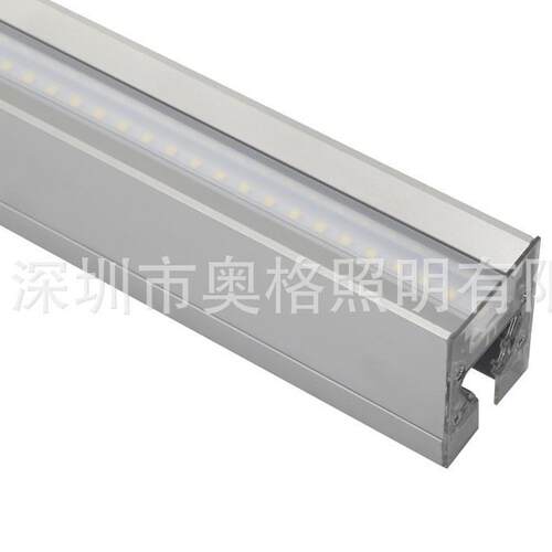 长条线条灯吊灯办公商超照明1.2米40W无缝拼接吸顶吊装两用调光