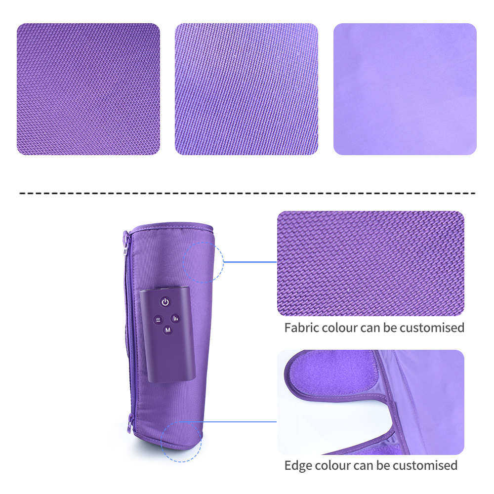 紫色腿部气囊加热按摩仪空气波腿部肌肉按摩器遥控小腿按摩器,个人护理/保健/按摩器材,其它按摩器材,淘宝优惠券,粉丝福利购,淘宝优惠卷