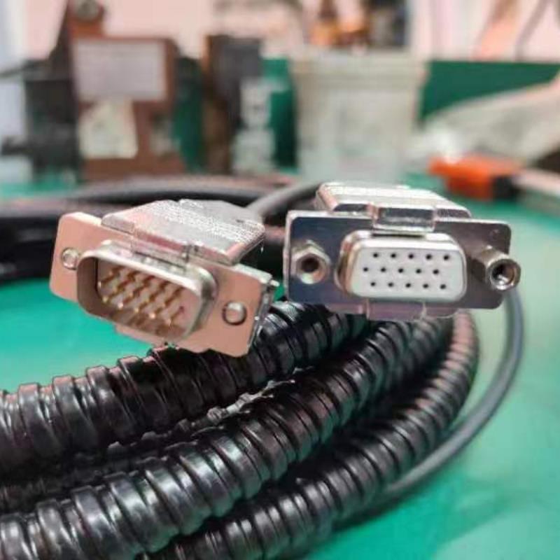 长春汇通EI58C9.25-2048-SA5N4T正余弦光电编码器线 延长线 15孔