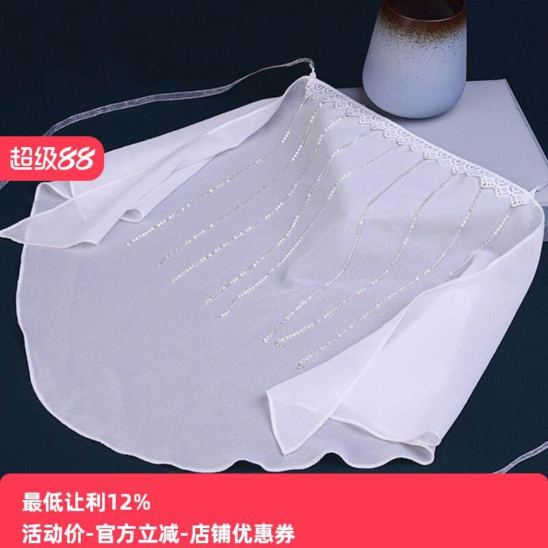 汉服蒙脸面纱防晒遮阳古风面帘挂耳流苏遮脸面巾古装配饰舞蹈道具,服饰配件/皮带/帽子/围巾,围巾/丝巾/披肩,淘宝优惠券,粉丝福利购,淘宝优惠卷