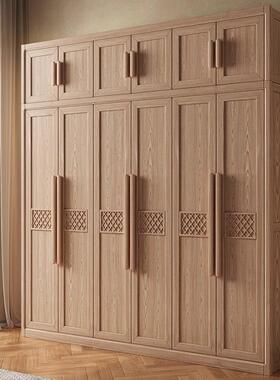 白蜡230420木衣柜木衣柜新实中式家用卧室大容量储实橱物衣柜全木