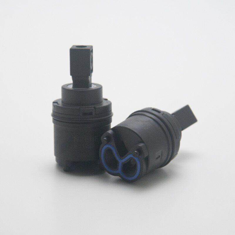 阀芯N26HE黑色面盆菜盆花洒水龙头芯 26mm冷热陶瓷阀芯原装配件