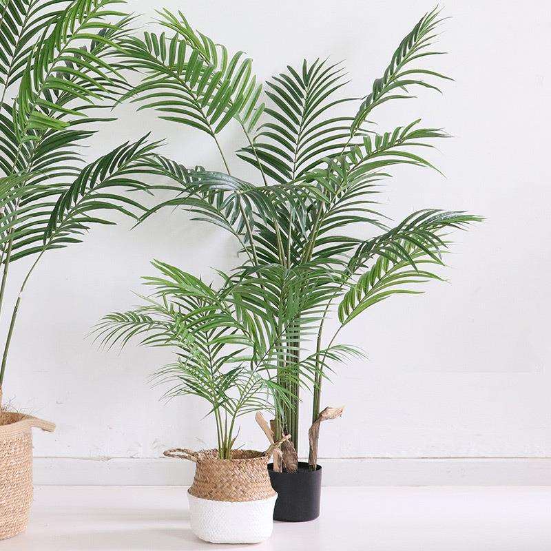 现货仿真植物盆栽凤尾葵北欧风大型绿植散尾葵仿真树客厅假树盆景