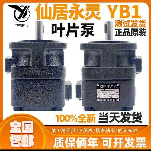 仙居永灵液压叶片泵yb1-10磨床油泵YB1-100/4/6/16/25/齿轮泵大全