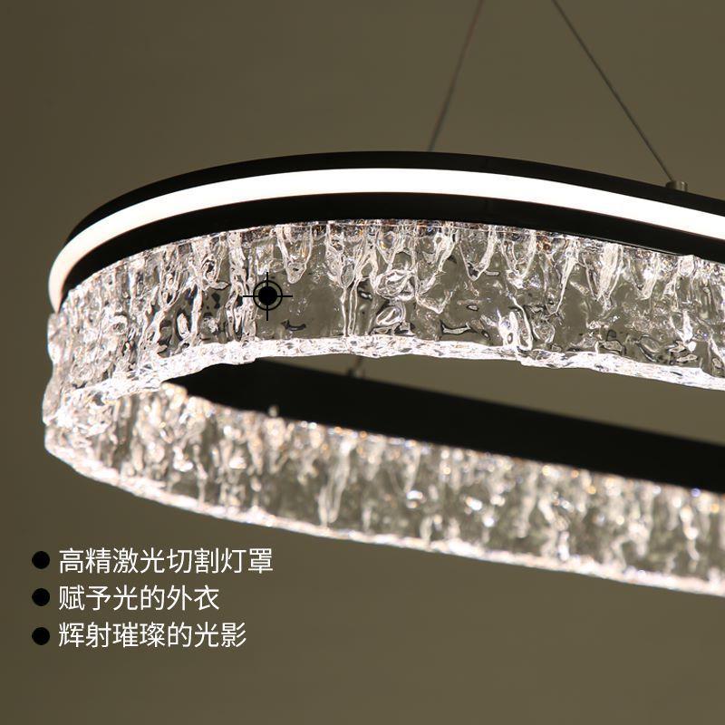 现餐厅桌吊灯代式灯具长意条餐灯饭厅吧台灯2025新款极简长方形中