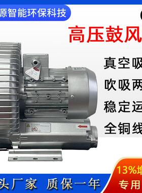 2PB420H36压漩涡风机气泵工业抽真空上料风机雕刻吸附真空泵
