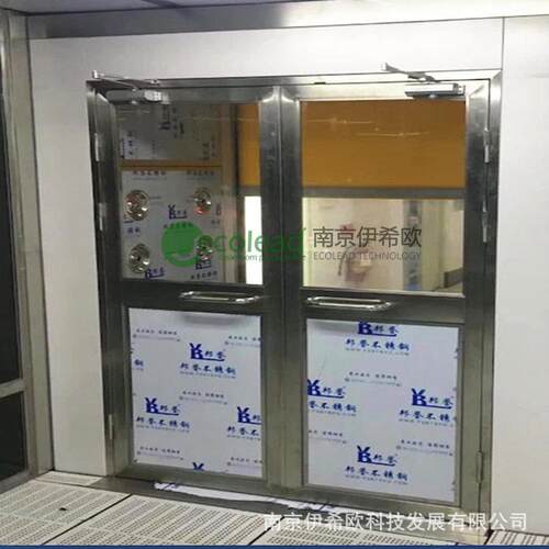 伊希欧不锈钢风淋室 人风淋室制造商 双人自动门风淋室 厂家