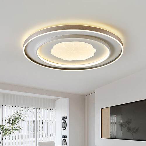 新款客厅主灯led主卧室吸顶现简约大气智能中灯山代超灯916具套餐