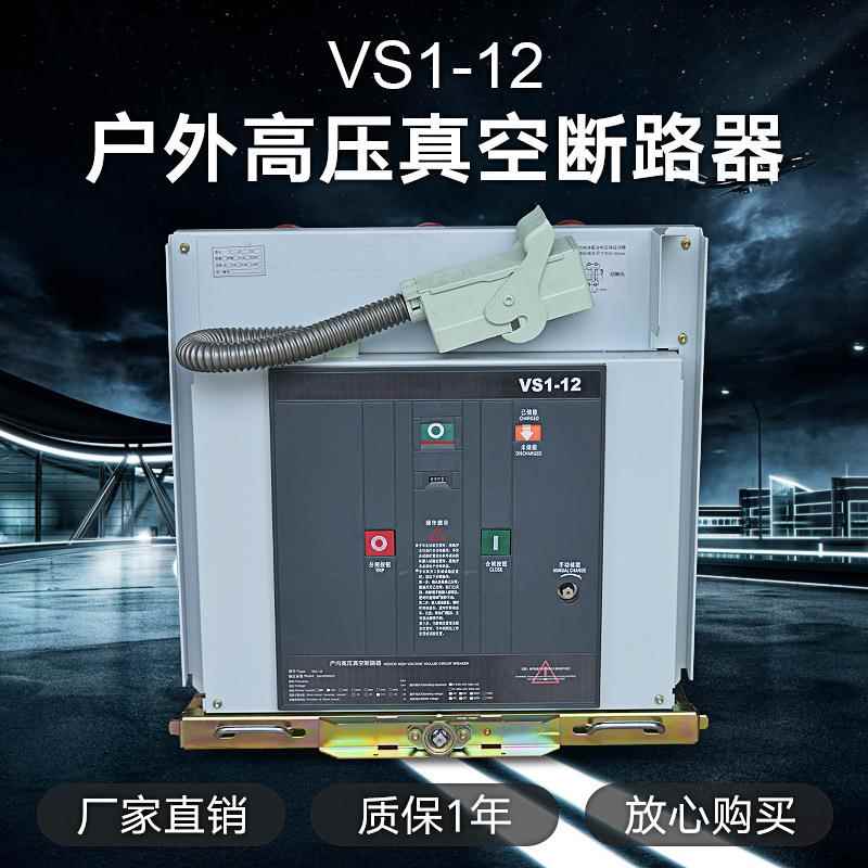 高压2真空断路器ZWVS1-1232Y-1G带组计合箱一体式量10kv手动开关