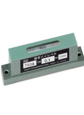 RSK条式水平仪740A01微型水平仪易携带气泡水平尺100*0.1mm