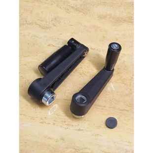 摇手柄手摇把机床升降转动可折叠方孔圆孔四方口尼龙摇动手柄旋转