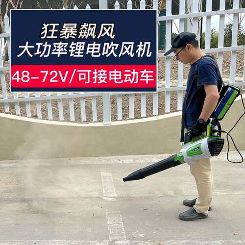 锂电工业级吹风机家用大功率鼓风机吹雪机吹树叶吹尘器充电吹灰机