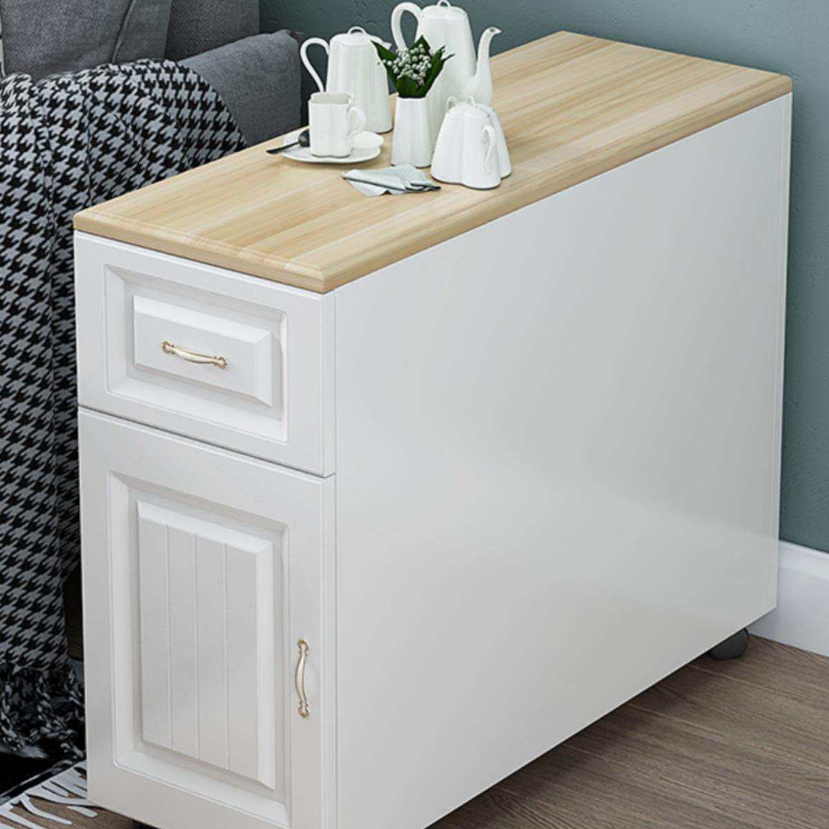 欧式客厅沙发边柜边几角几扶手柜缝隙柜可移动小茶几迷你小茶桌子