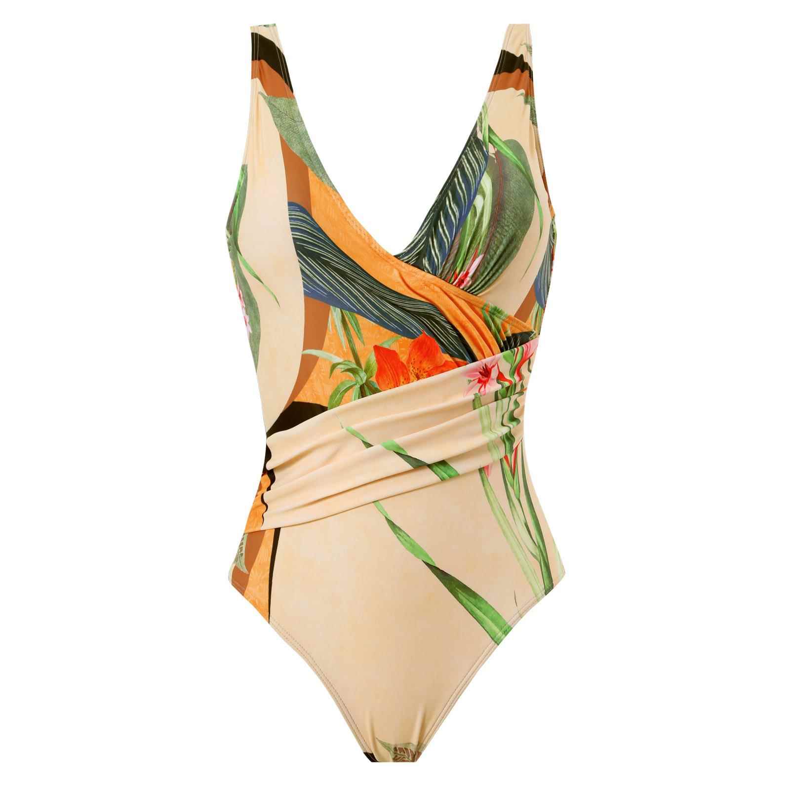 One-piece bikini for beach hot spring swimsuit