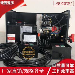 升降平台货梯叉车直流双作用DC24V环保二路组合油箱液压动力单元