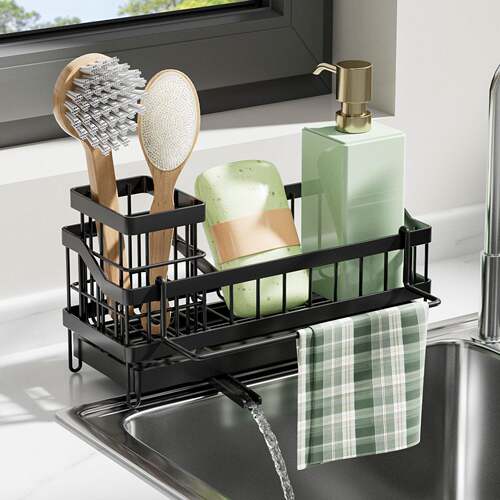 Sponge Holder for Kitchen Sink Organizer sink caddy Storage