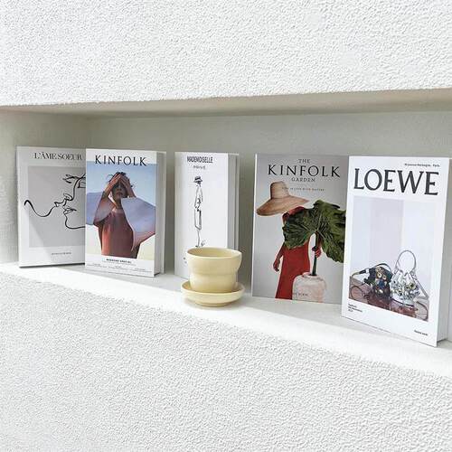 Fake Book Decoration Coffee Table Fashion Prop Books Decor