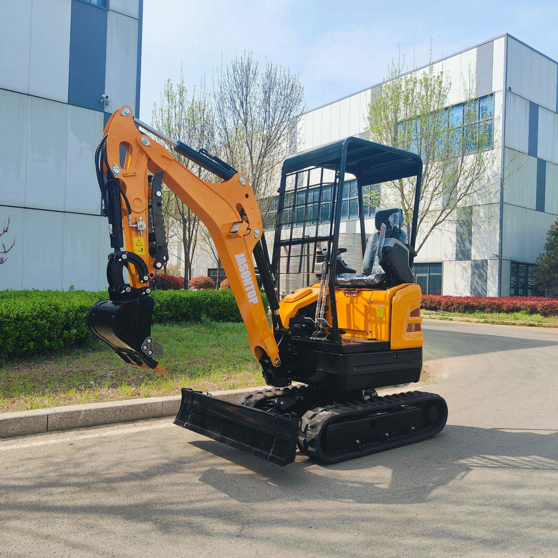 小型挖掘机履带式小型钩机农用果园市政工程多功能挖土机工程微挖