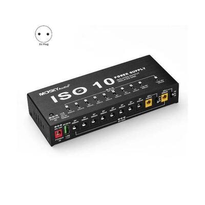 MOSKYAUDIO ISO-10 Guitar Effect Pedal Power Supply Output