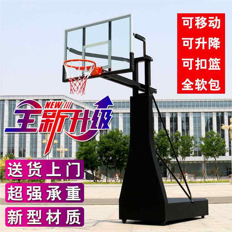 动可升降少可移户外篮球架童年成人移动学校儿标准比赛室20210161