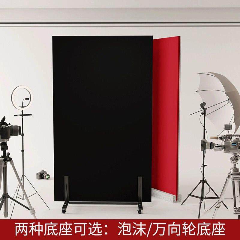 米菠萝摄影反光板高密度泡沫板影棚专用白色柔光泡沫可移动便捷