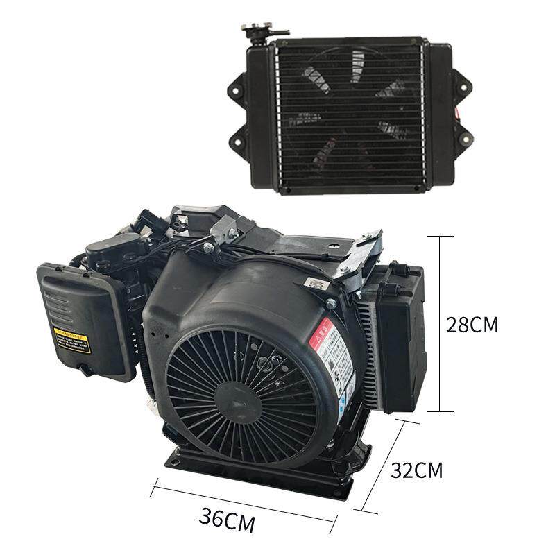 电动车水冷增程器智能变频续航发电机48v60v72v电动三轮四轮电轿