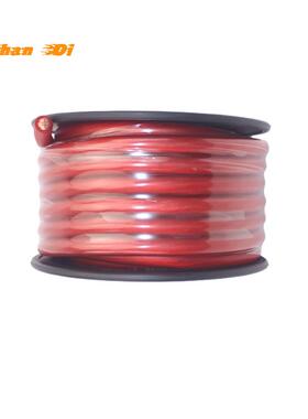 汽车音响电源线0GA 15米纯铜汽车功放护套线