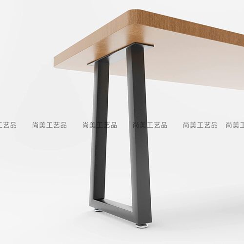 创意简约金属桌腿桌子腿支架时尚桌脚书桌支架办公桌腿五金家具腿