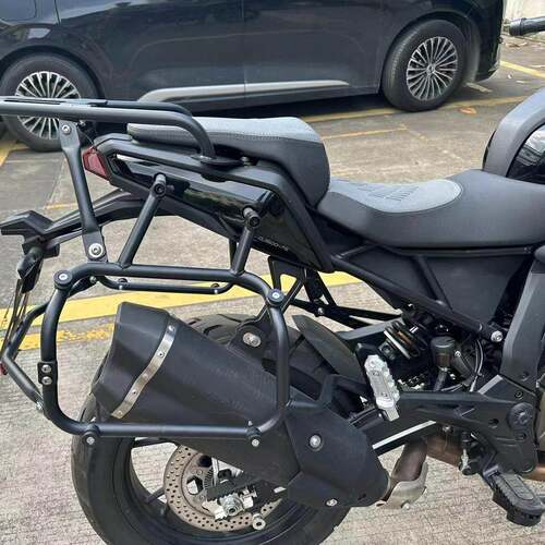 AYAY机车边箱适用钱江骁边架600/650/700/750铝合金三箱支架