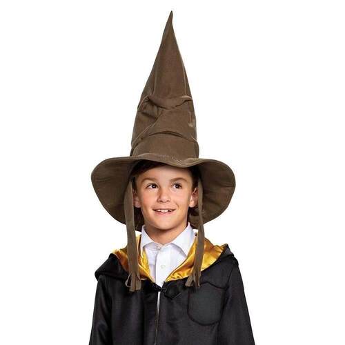 Movies Witch Wizard Hat Sorting Hat Leather Halloween