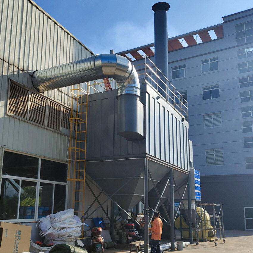 南涧县工业脉冲布袋除尘器 耐温锅炉除尘器设备 中央除尘设备