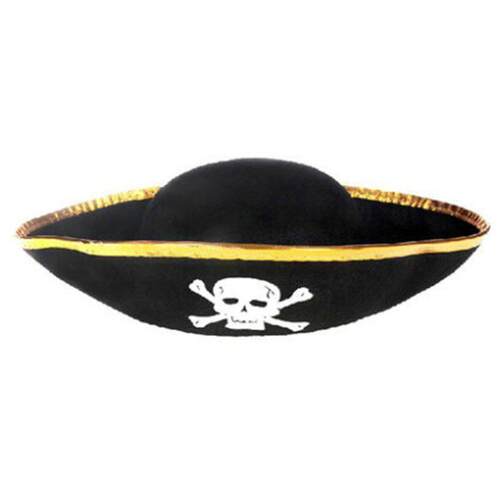 Pirate Captain Dress Up Pirate Performance Hat Tri Corner Pi