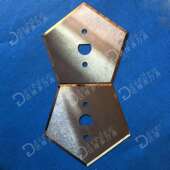 袋编织专切割 9.5袋切割刀片钨钢五角刀片水泥袋袋集用装 集装 69.7