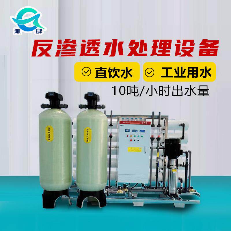 10吨反渗透纯水设备工业用水玉米加工食品加工自来水地下水净化设