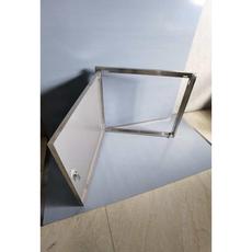 Плакат 不锈钢洞框现货500500盖板墙箱边门口门门*可电框水表检修箱定做