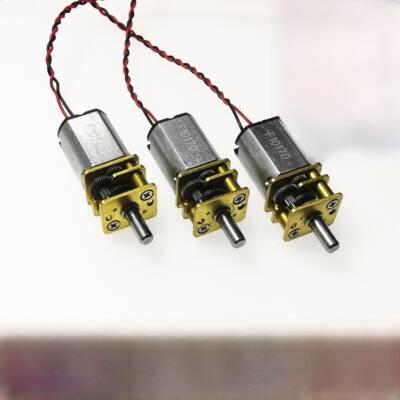 精密N20减速电机DC3V3.7V5V 6V9V直流小马达微型全金属齿轮减速箱