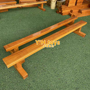 幼儿园儿童感统运动器材攀爬架黄花梨木平衡木梅花桩走墩景观树墩